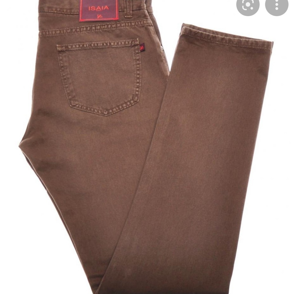 Isaia brown jeans